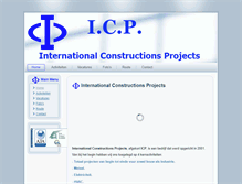 Tablet Screenshot of icp-projects.be